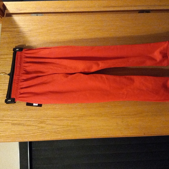 Womens Simply mm love Sweatpants red drawstring medium pockets - Picture 5 of 6